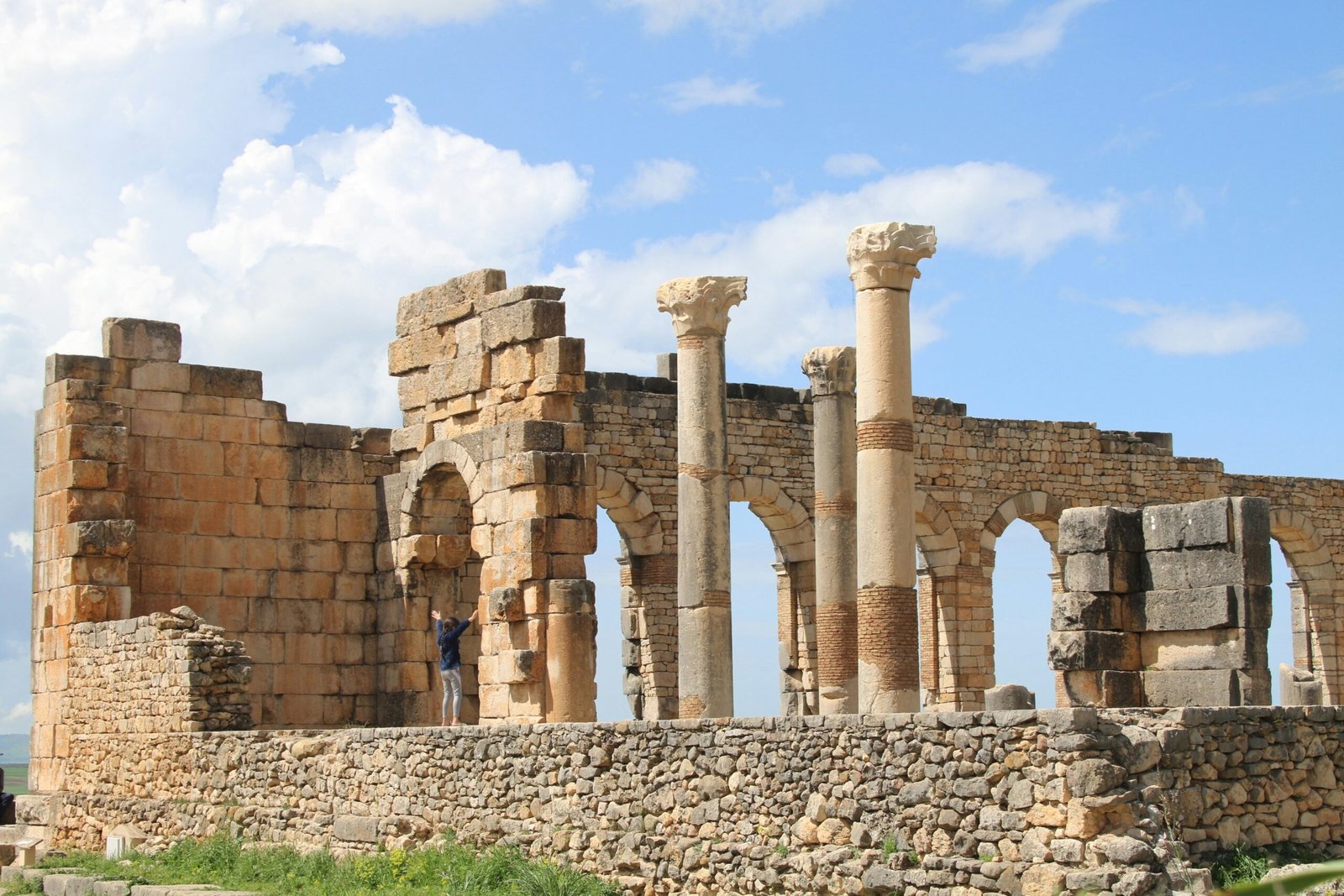 Volubilis Roman ruins Morocco hidden gem
